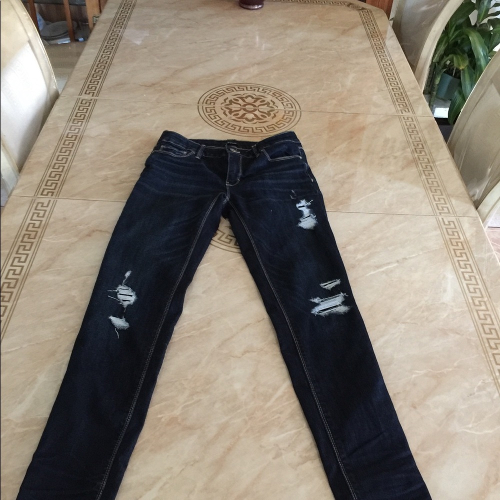 WHITE/ BLACK size 4R SKINNY